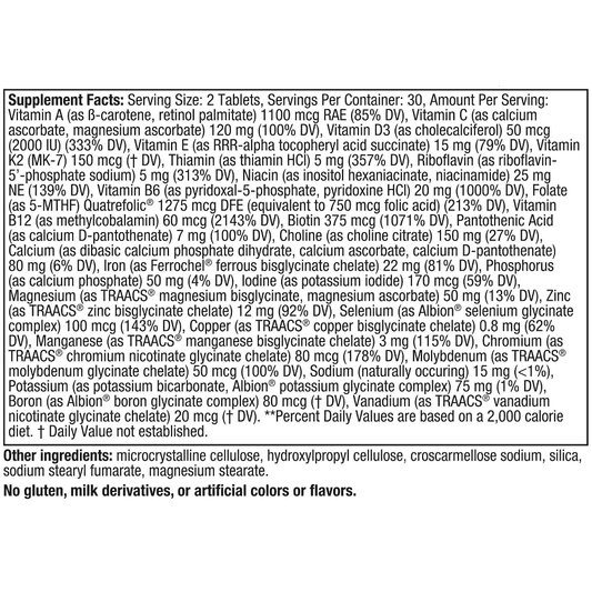 Prenatal Multivitamin – 60 Tablets by Nordic Naturals