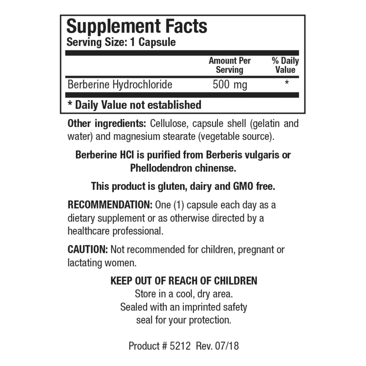 Berberine HCl