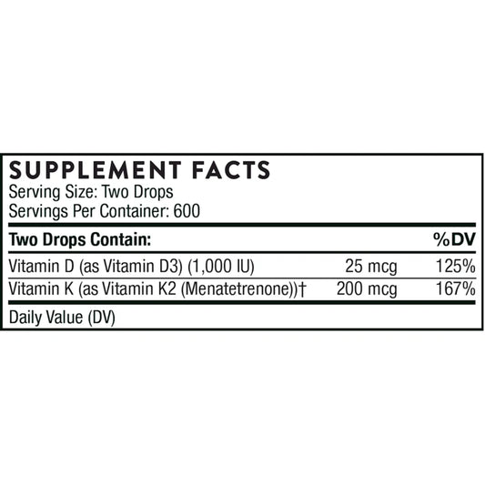 Vitamin D/K2 Liquid