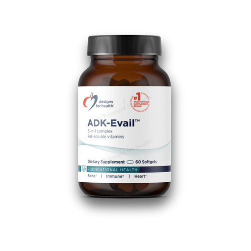 ADK Evail 60 softgels bottle by Designs for Health