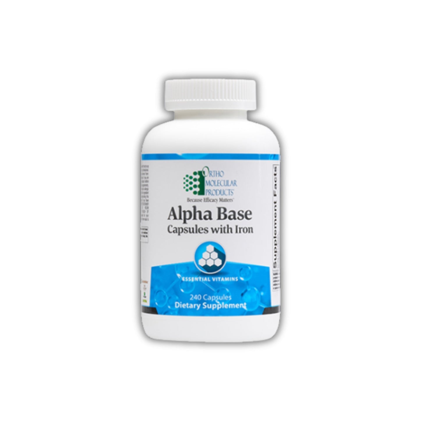 Alpha Base Capsules With Iron
