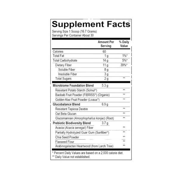 Fiber MGP – 17.67 oz (30 Servings) by Ortho Molecular Products