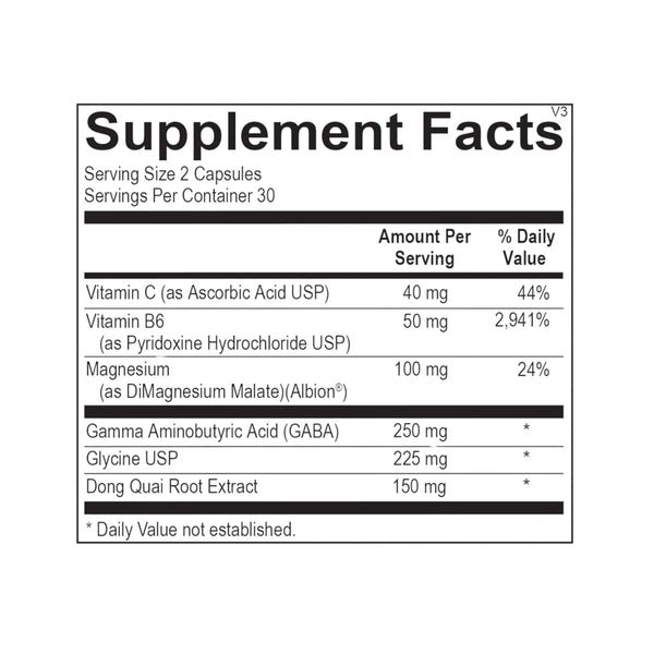 GABAnol – 60 Capsules by Ortho Molecular Products