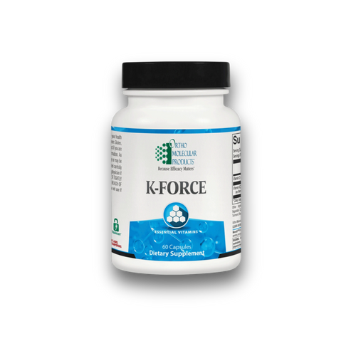 K-FORCE 60 capsules bottle by Ortho Molecular Products