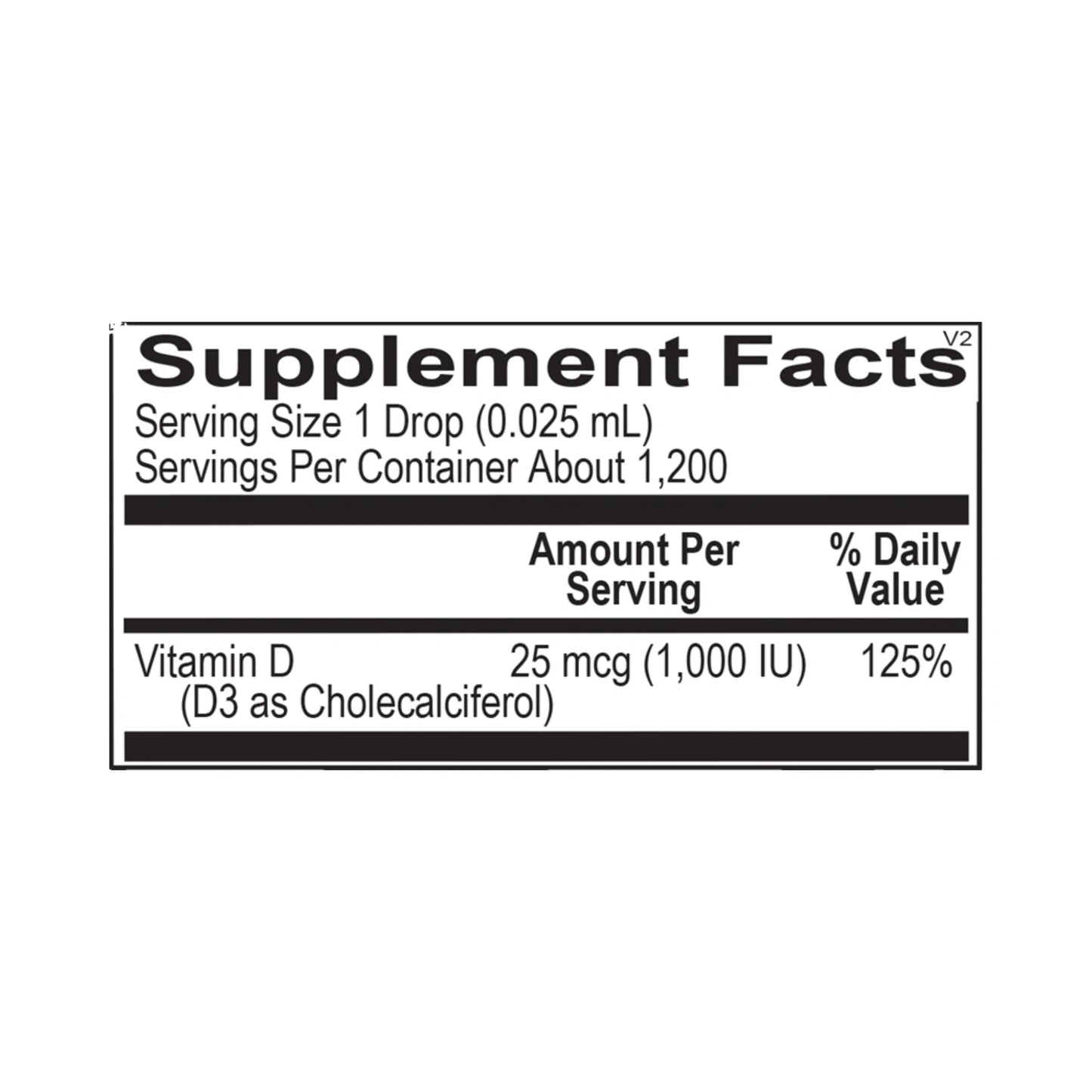 Liquid Vitamin D3