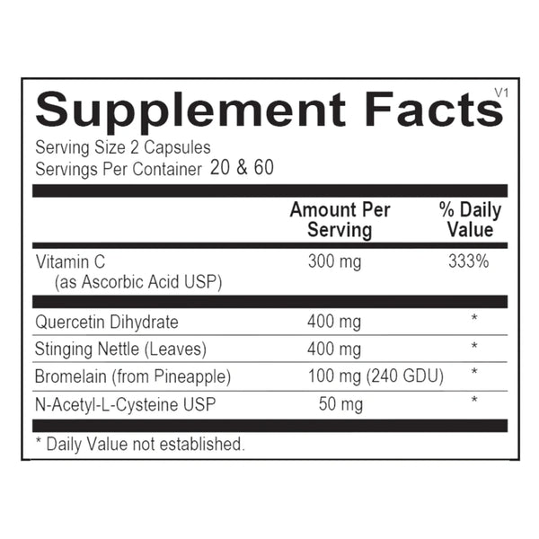 Natural D-Hist - Ortho Molecular Products