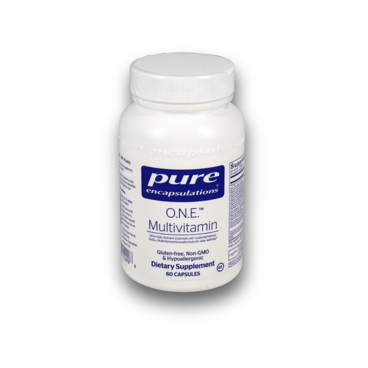 O.N.E. Multivitamin – 60 Capsules by Pure Encapsulations