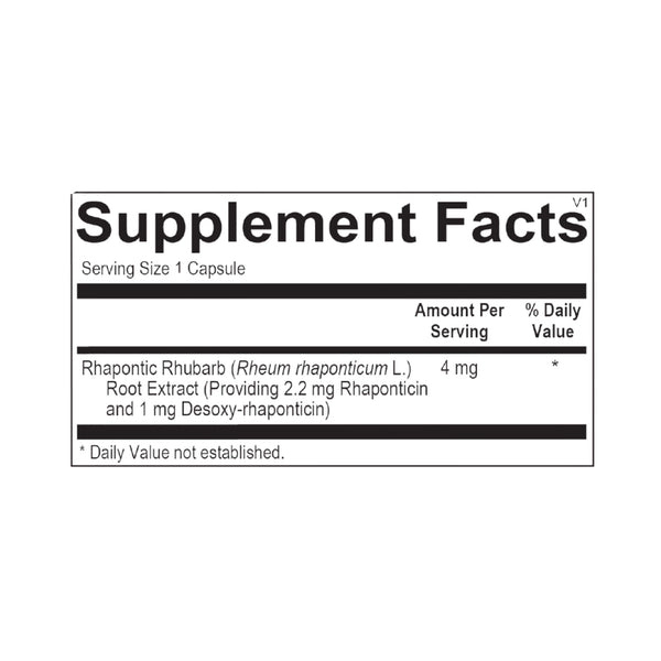 Rhubestryn – 30 Capsules by Ortho Molecular Products