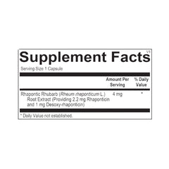 Rhubestryn – 30 Capsules by Ortho Molecular Products
