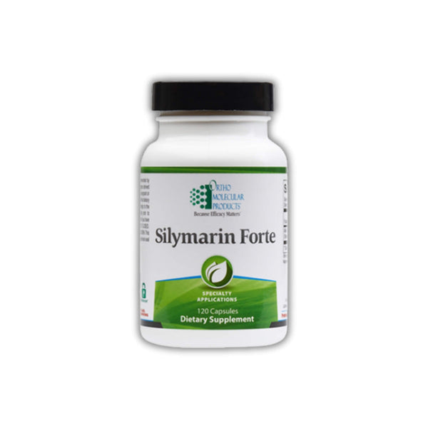 Silymarin Forte (60 & 120 Capsules) by Ortho Molecular Products