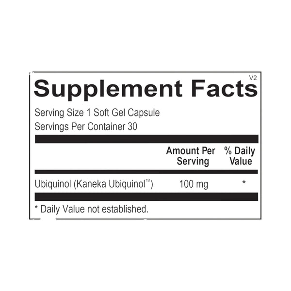 Ubiquinol – 30 Softgels by Ortho Molecular Products