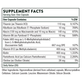 Supplement Facts label for Basic B Complex 60 Capsules by Thorne