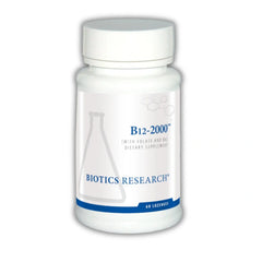 B12-2000 Lozenges - Biotics Research