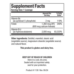 B12-2000 Lozenges - Biotics Research