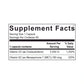 Supplement Facts label for K-FORCE 60 Capsules by Ortho Molecular Products