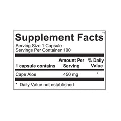 Super Aloe 450 – 100 Capsules | Ortho Molecular Products