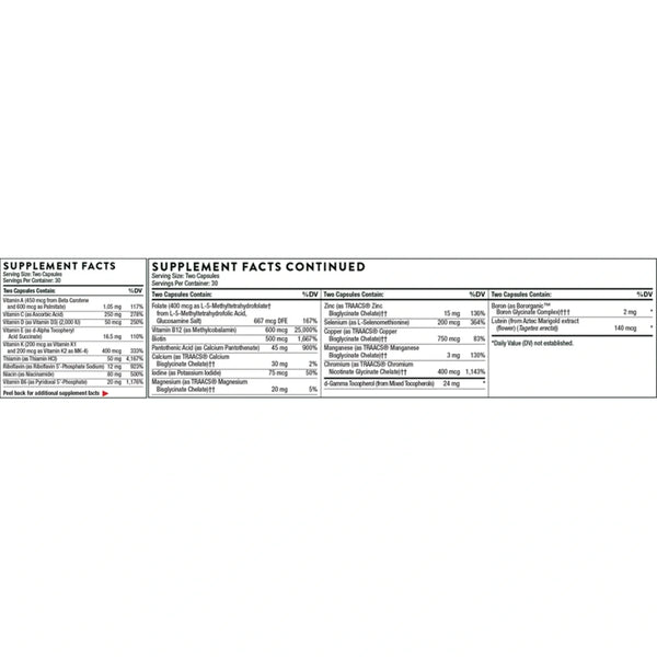 Basic Nutrients 2/Day - Thorne