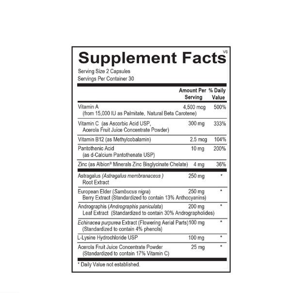 Viracid (60 Capsules) by Ortho Molecular Products