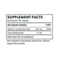 Supplement Facts label for Vitamin C with Flavonoids 90 Capsules by Thorne